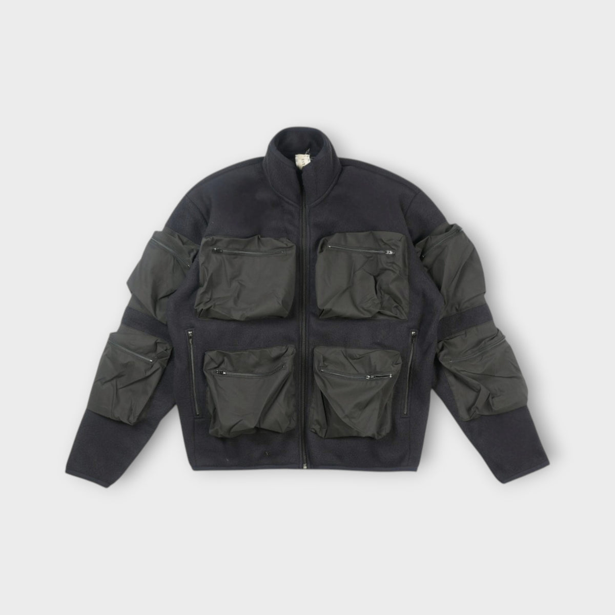 WESTFALL ZIP-UP CARGO FLEECE JACKET WITH 13 POCKETS