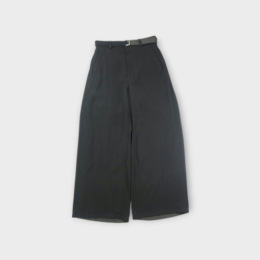 sacai WOMEN Crepe Back Satin Pants