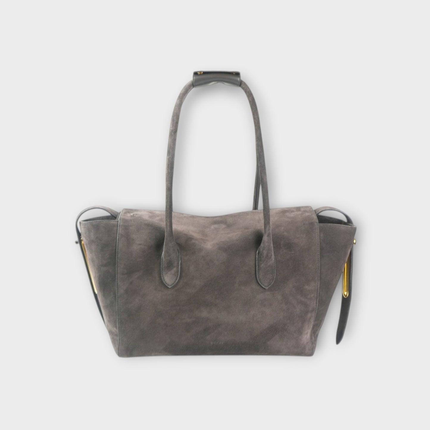 sacai WOMEN Lock Bag / Suede Leather