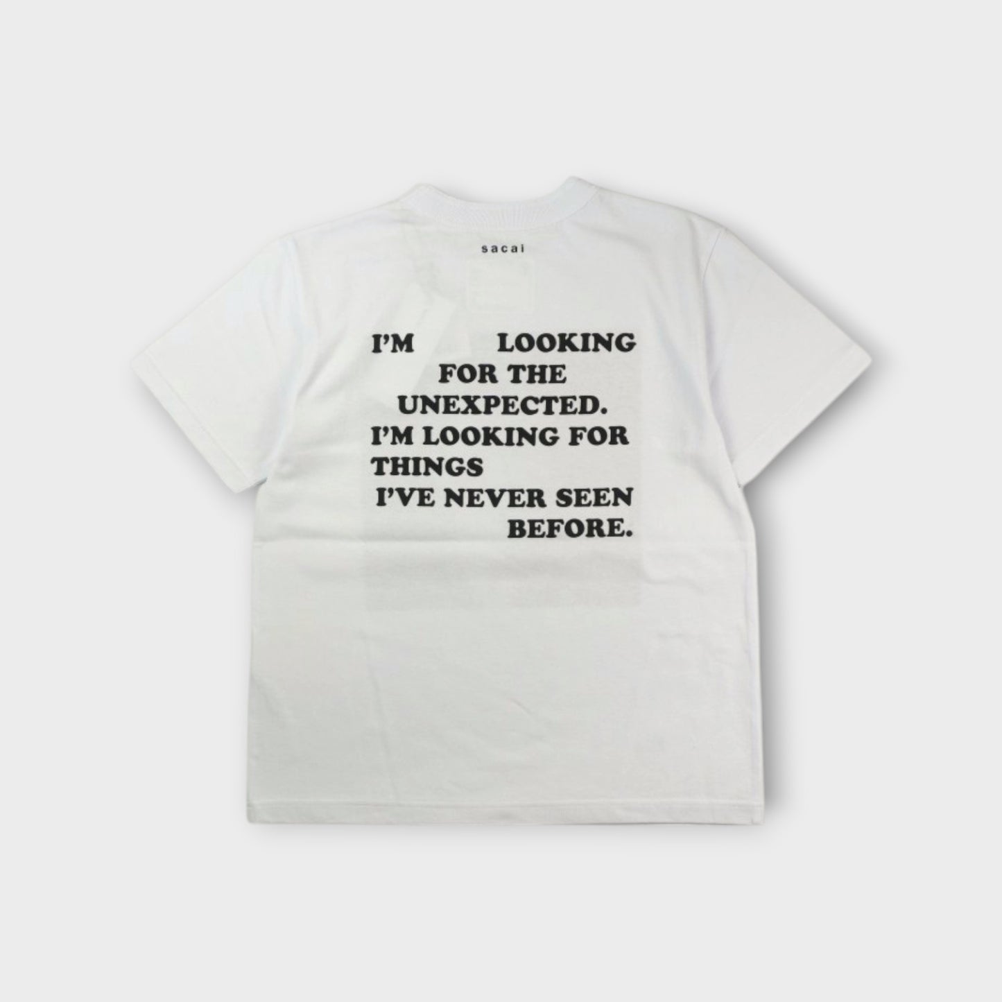 sacai UNISEX Robert Mapplethorpe Graphic Print T-Shirt