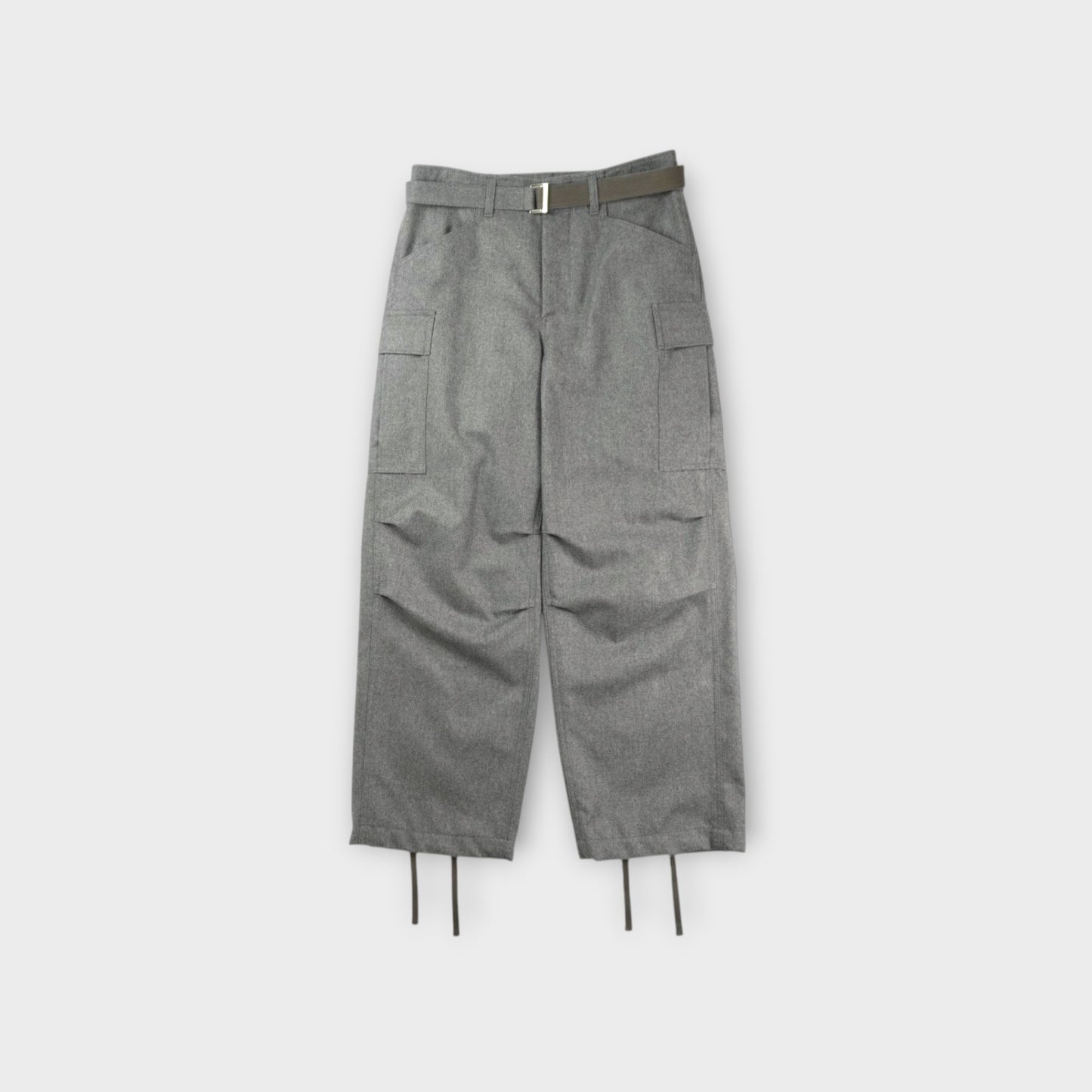 sacai MEN Wool Flannel Pants