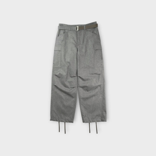 sacai MEN Wool Flannel Pants