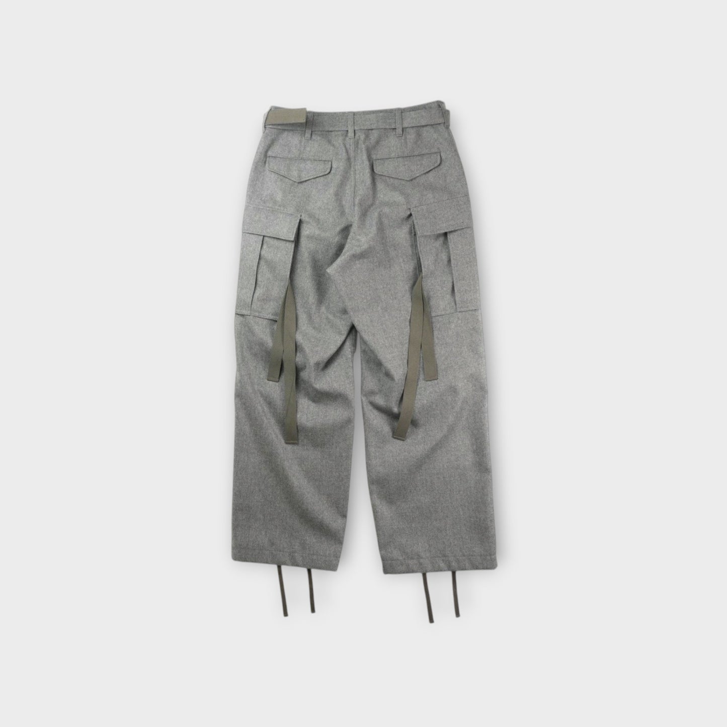 sacai MEN Wool Flannel Pants