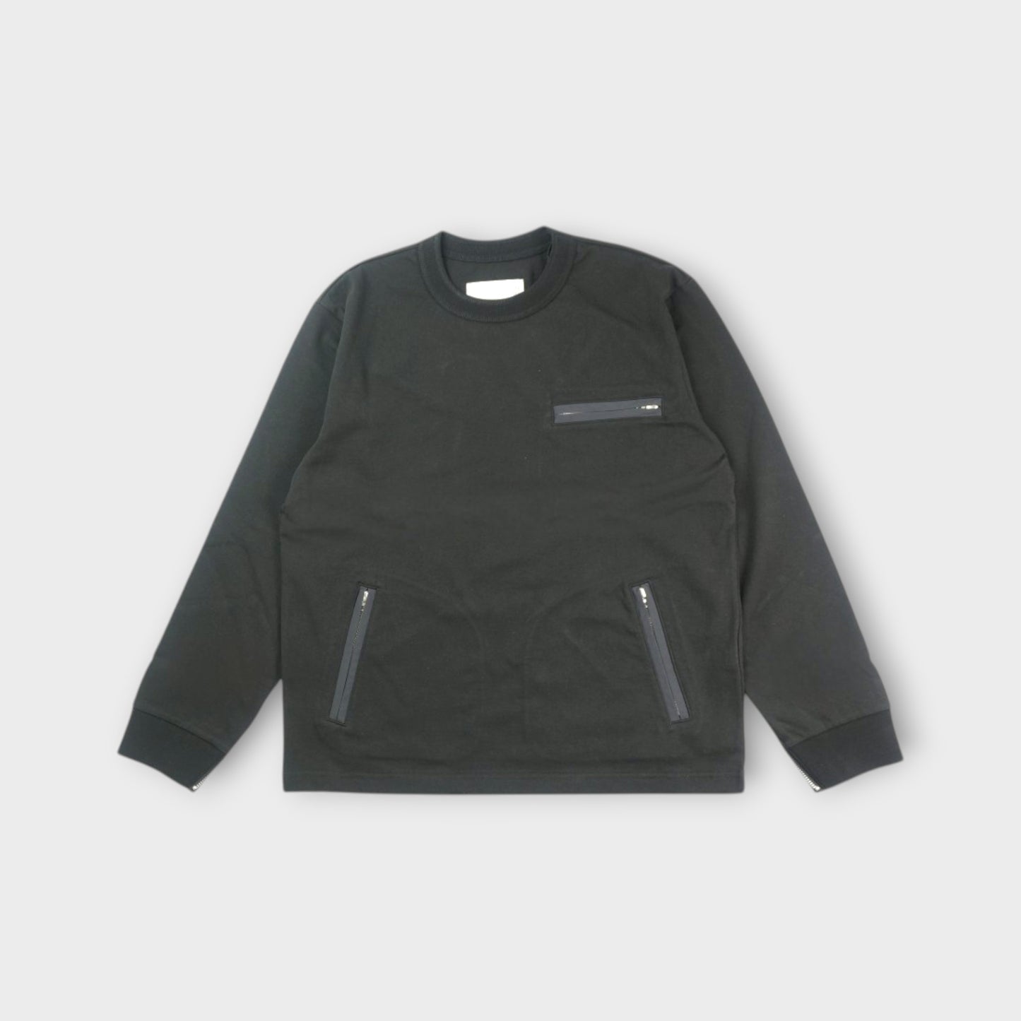 sacai MEN Cotton Jersey L/S T-Shirt