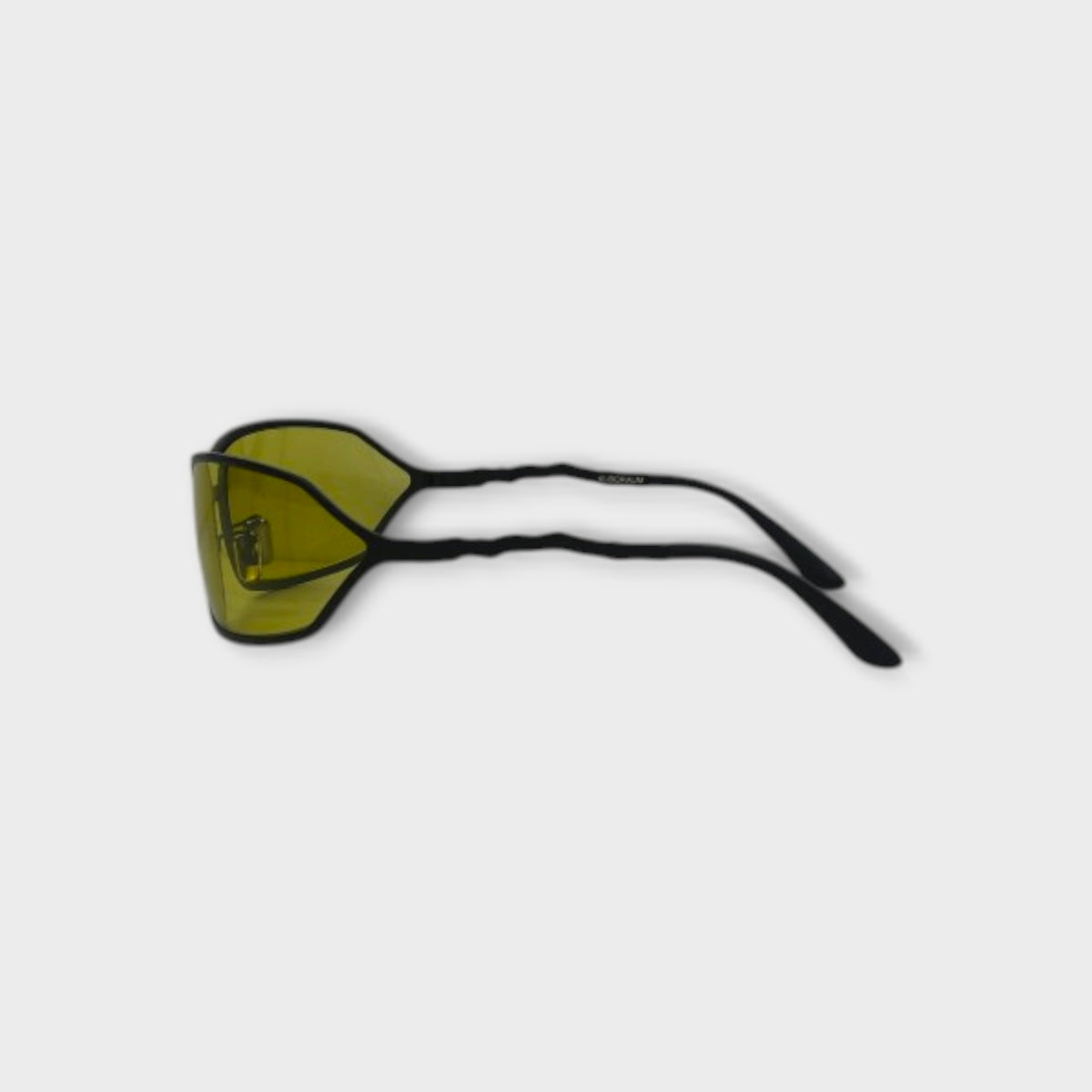 KUBORAUM sunglasses&case H30 71-18 BM yellow1