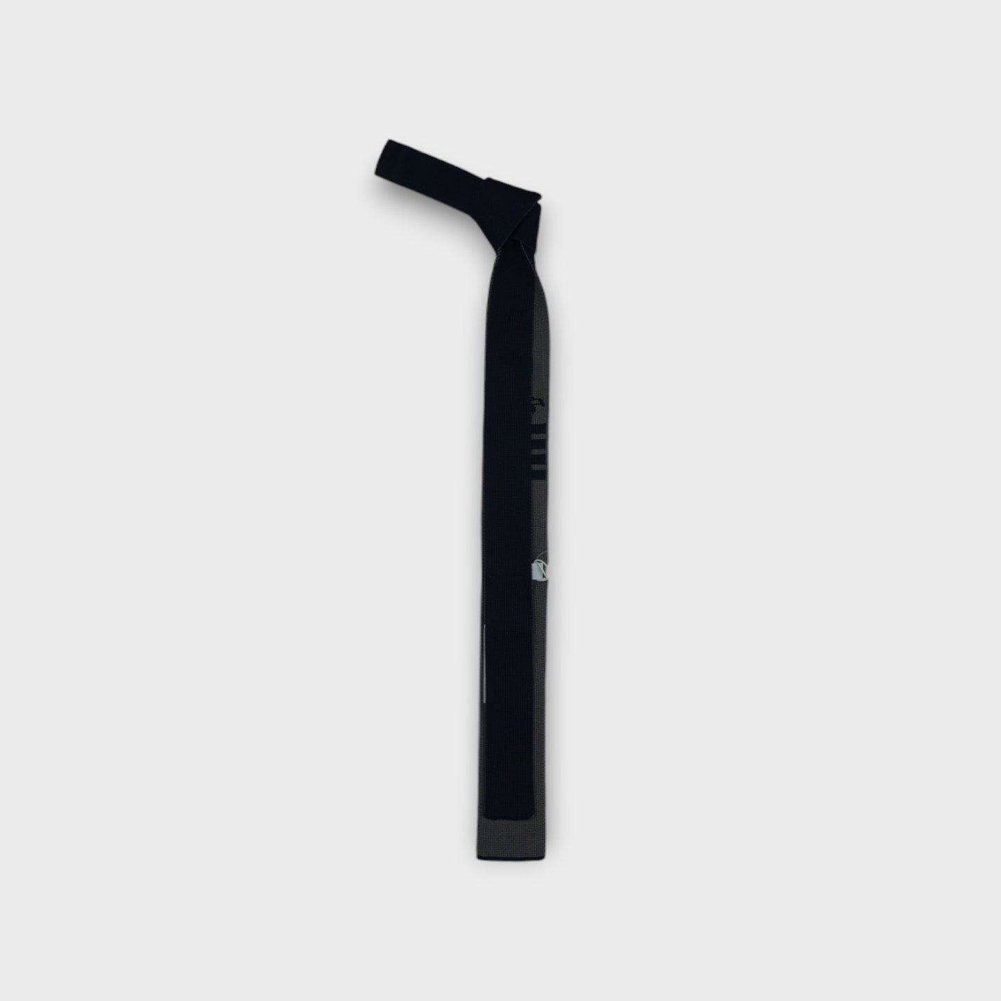THOM BROWNE GEESE ICON JACQUARD KNIT TIE IN SILK W/ 4 BAR STRIPE