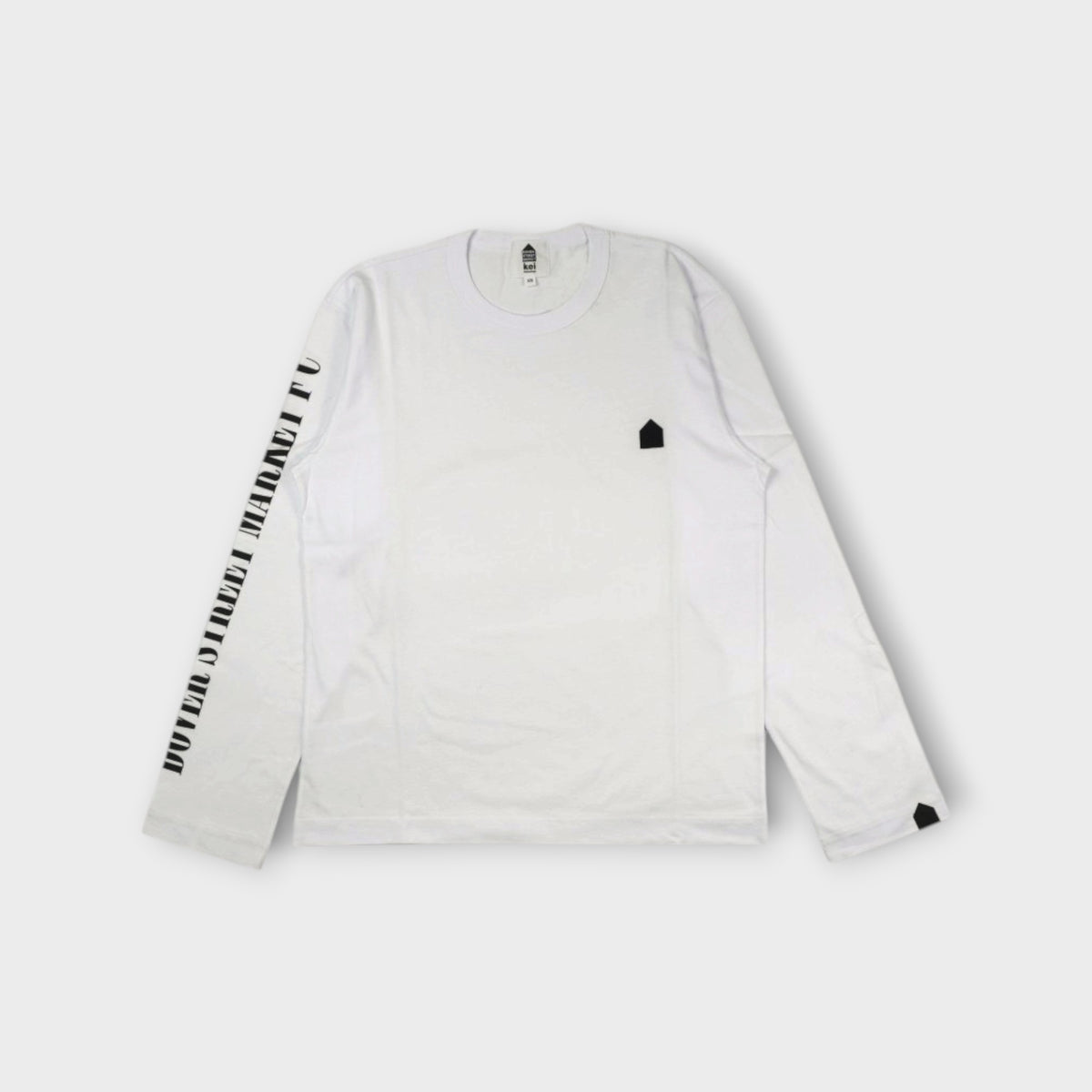 DSM kei ninomiya PRINT ON SLEEVE LONGSLEEVE TEE