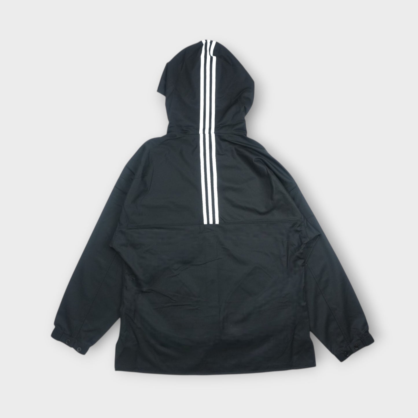 Y-3 REFINWOOL HOOD TOP 3STRP