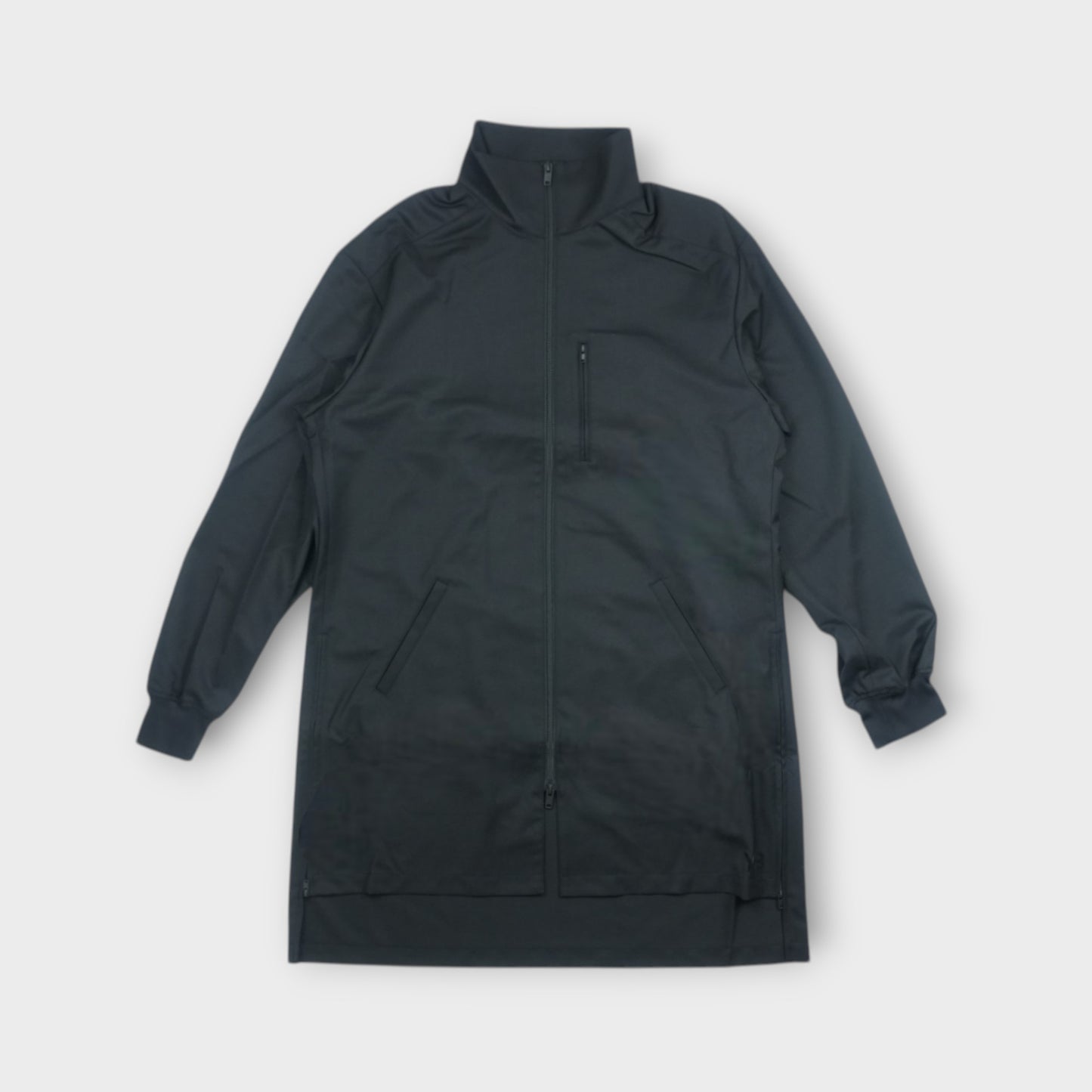 Y-3 REFINWOOL HOOD TOP 3STRP