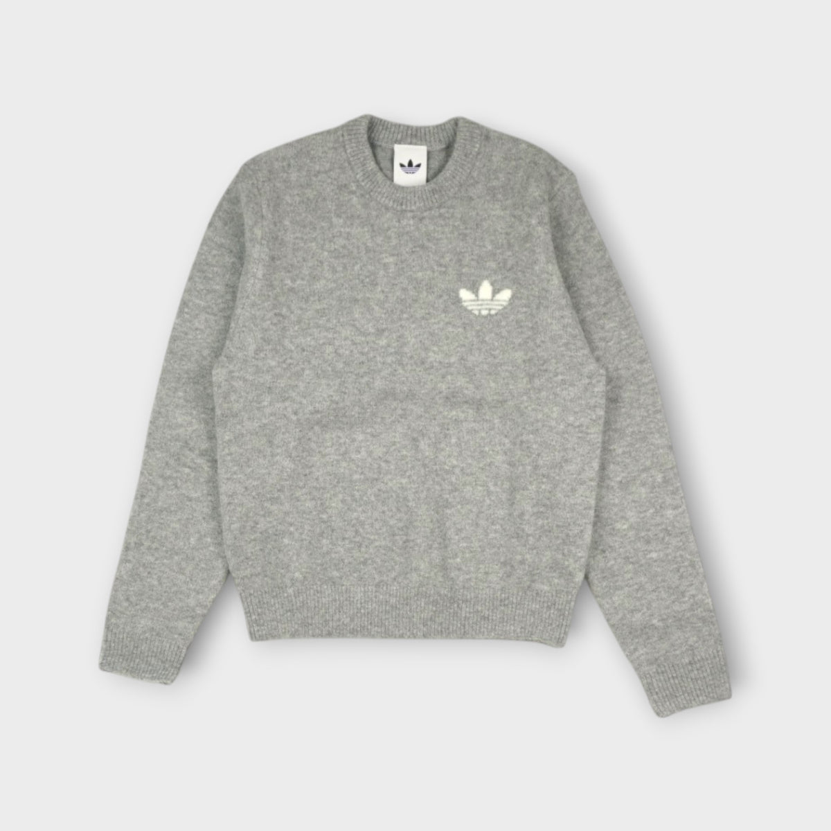 adidas Trefoil Essentials Full-Knit Sweater