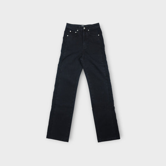 STELLA McCARTNEY BLACK DENIM LACE JEANS