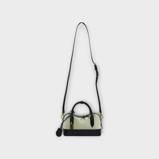 STELLA McCARTNEY STELLA RYDER SMALL BAG ECO COTTON CANVAS & ECO ALTER MAT