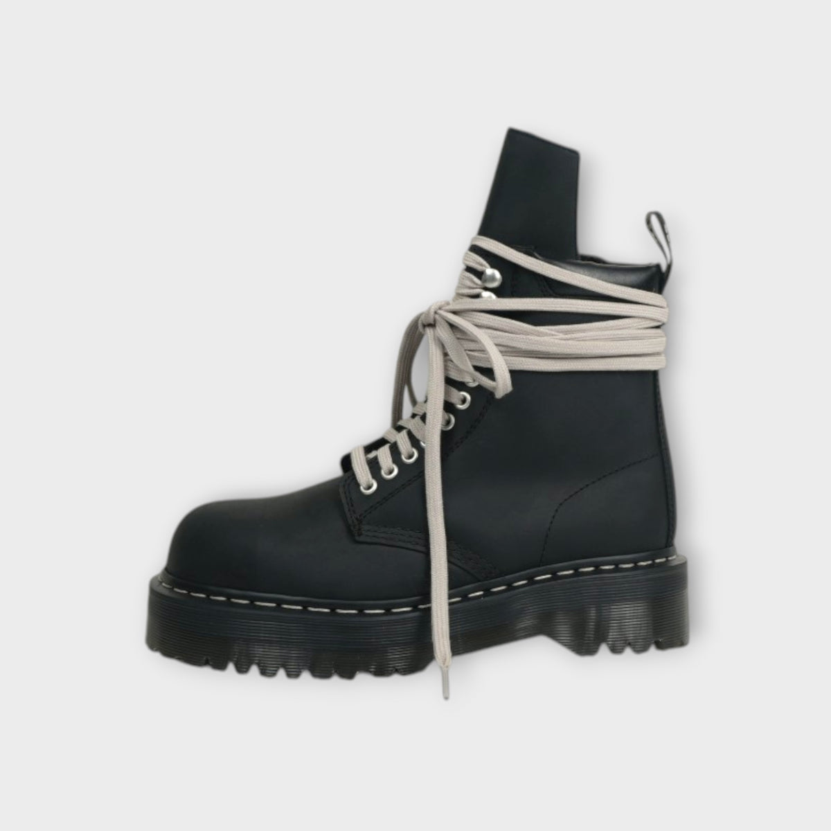 Rick Owens × Dr.Martens QUAD SOLE STEEL TOE BOOT