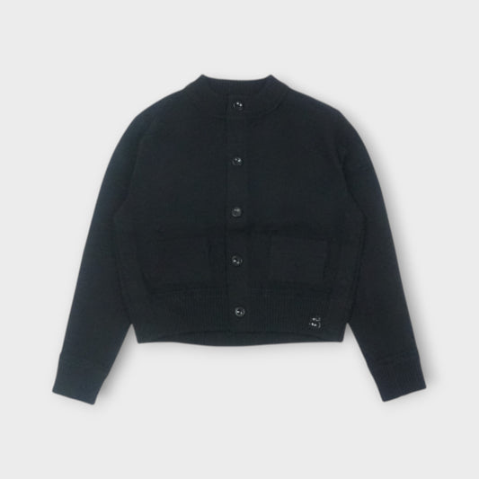 sacai s Wool Knit Cardigan