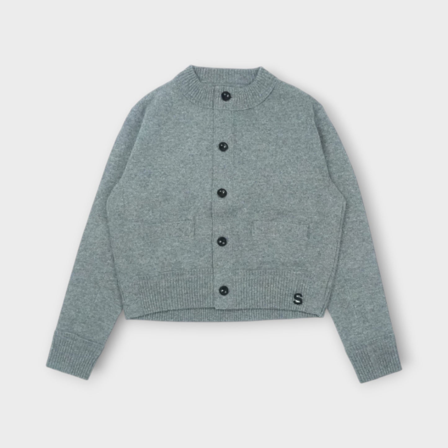 sacai s Wool Knit Cardigan