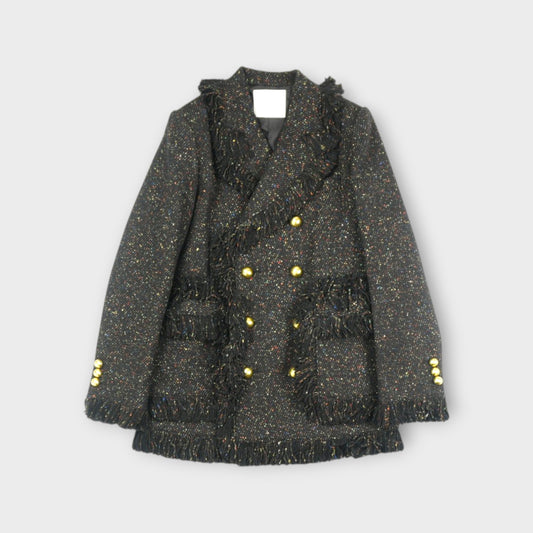 sacai WOMEN Nep Tweed Jacket