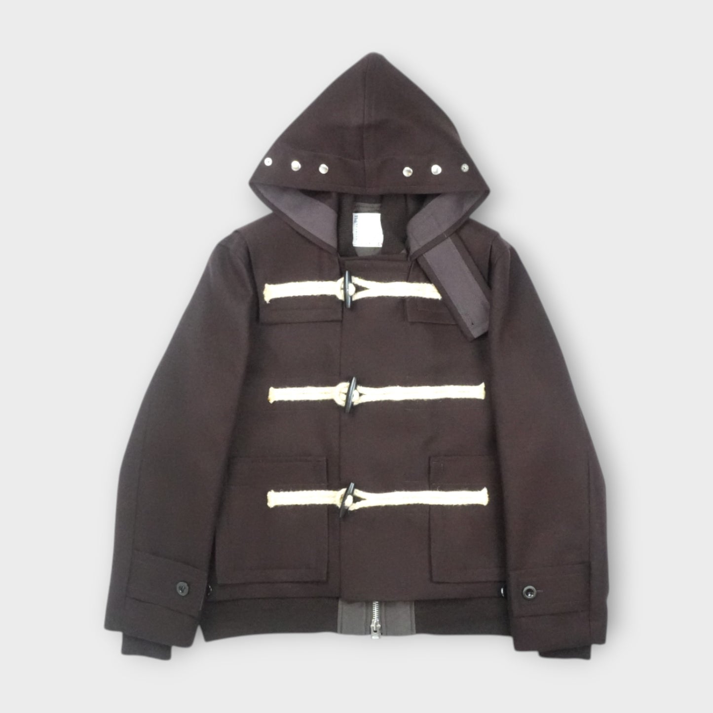 sacai Wool Melton Blouson