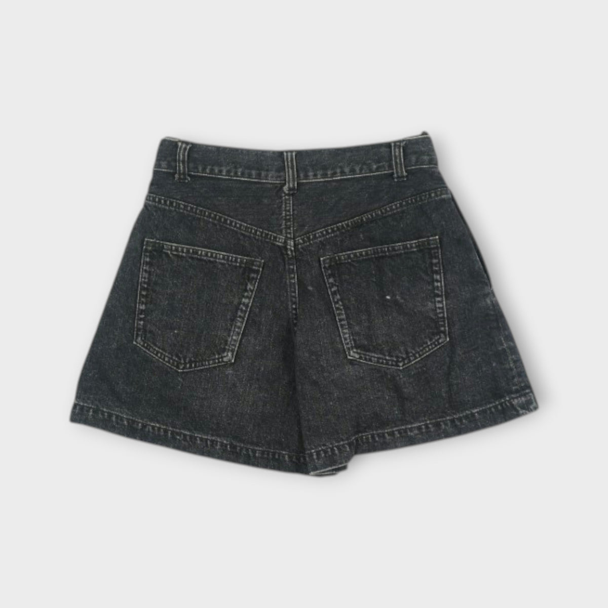 sacai WOMEN Nep Tweed x Denim Shorts
