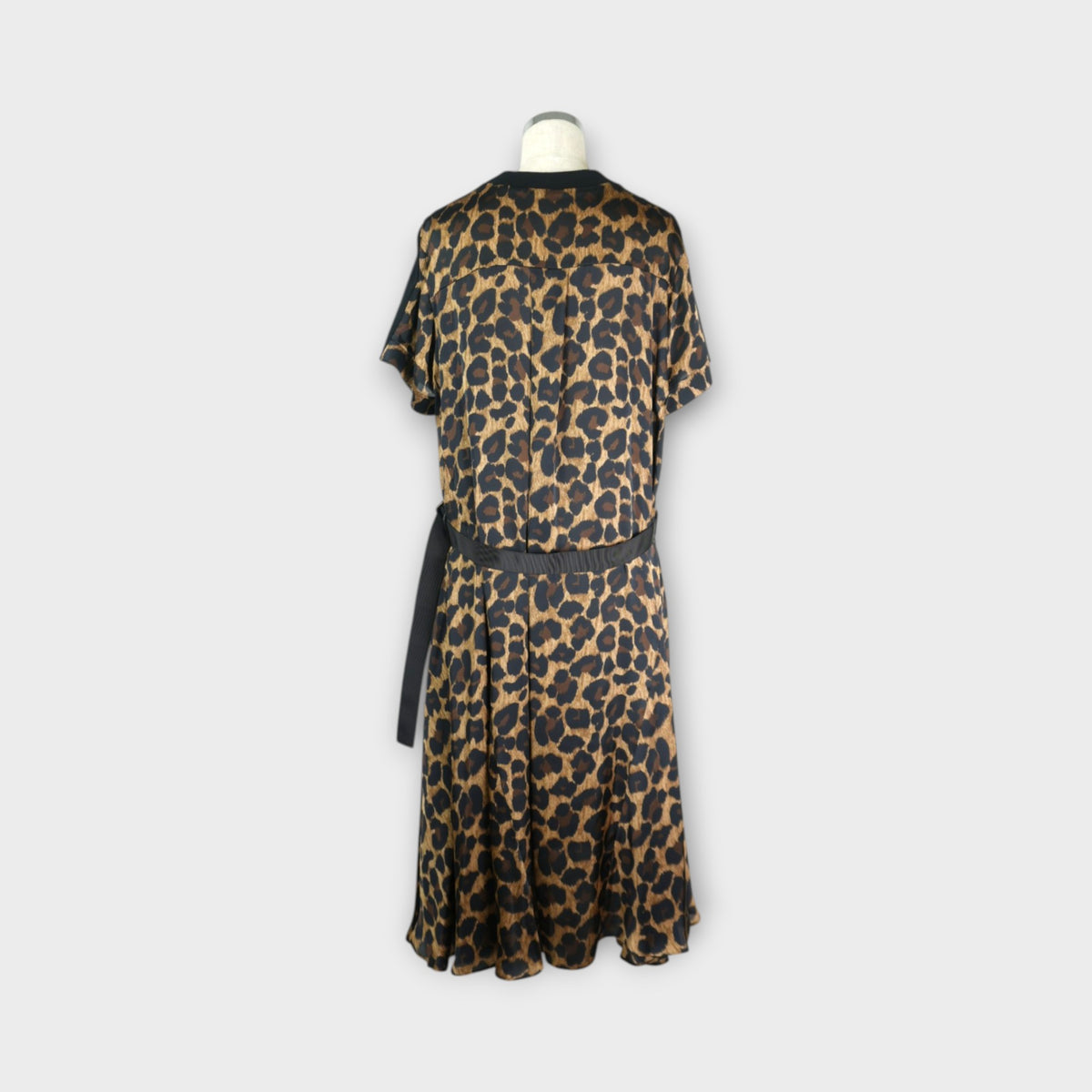 sacai WOMEN Leopard x Cotton Jersey Dress