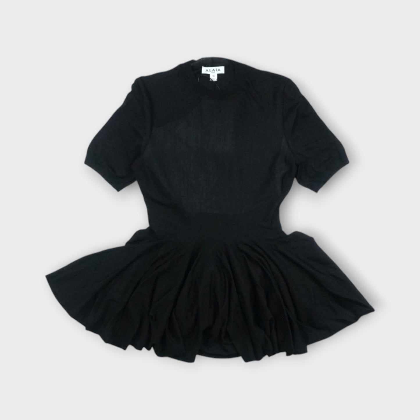 ALAÏA PEPLUM TOP