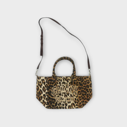 GANNI Small Easy Shopper Print