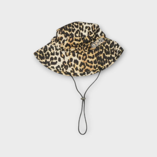 GANNI Fisherman Bucket Hat Print