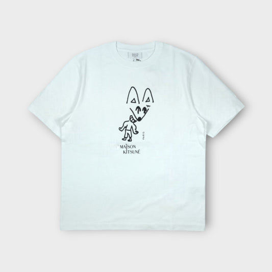 MAISON KITSUNÉ PARTY FOX COMFORT TEE-SHIRT