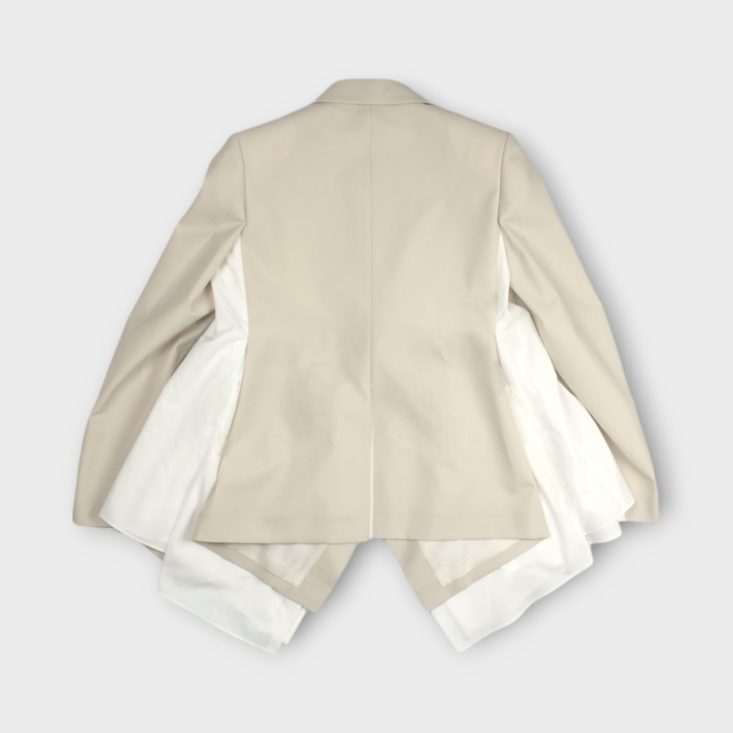 sacai Suiting x Cotton Poplin Jacket