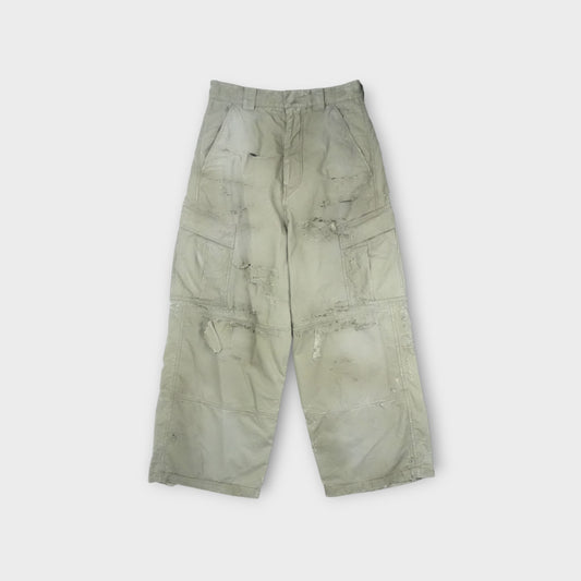 BALENCIAGA  Distressed Large Cargo Pants