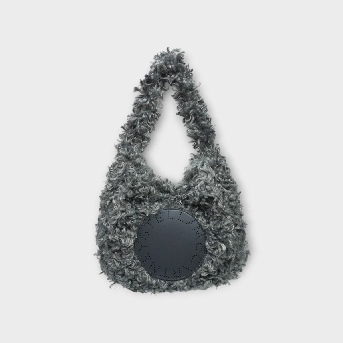 STELLA McCARTNEY Small Hobo Tote Plush Teddy Fabric – mou by ACROPOLIS