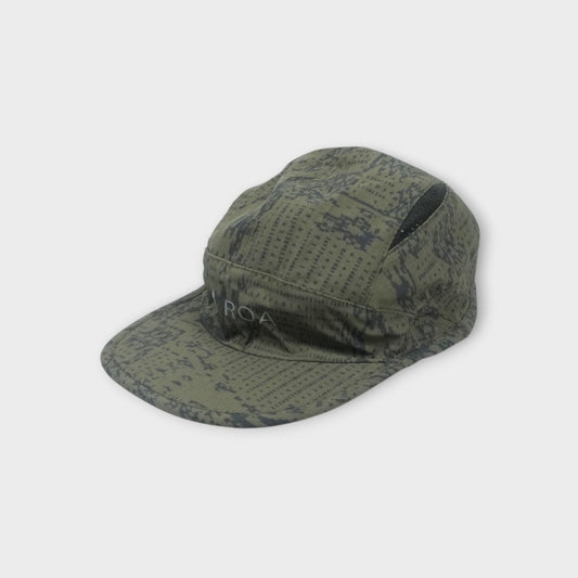 ROA Bri Meited Print Open Weave Cap