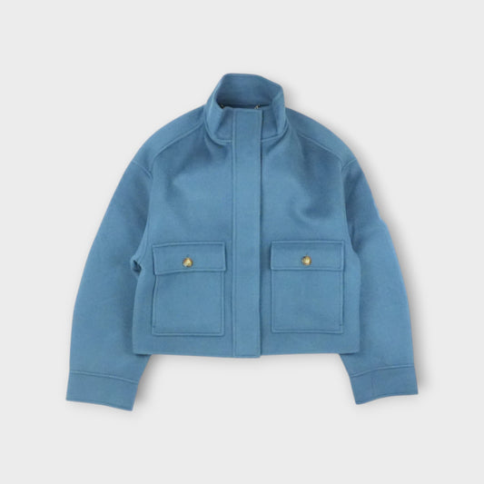 MAISON KITSUNÉ DOUBLE FACE CROPPED JACKET