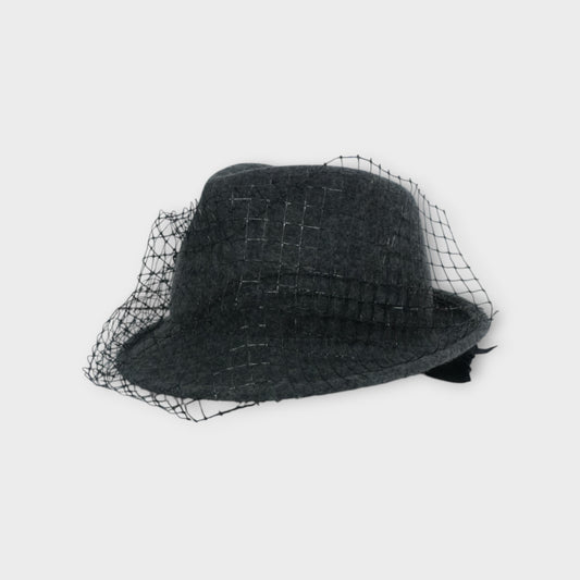 Stephen Jones Cloak - veiled trilby