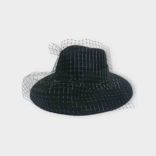 Stephen Jones Veneer - veiled cloche