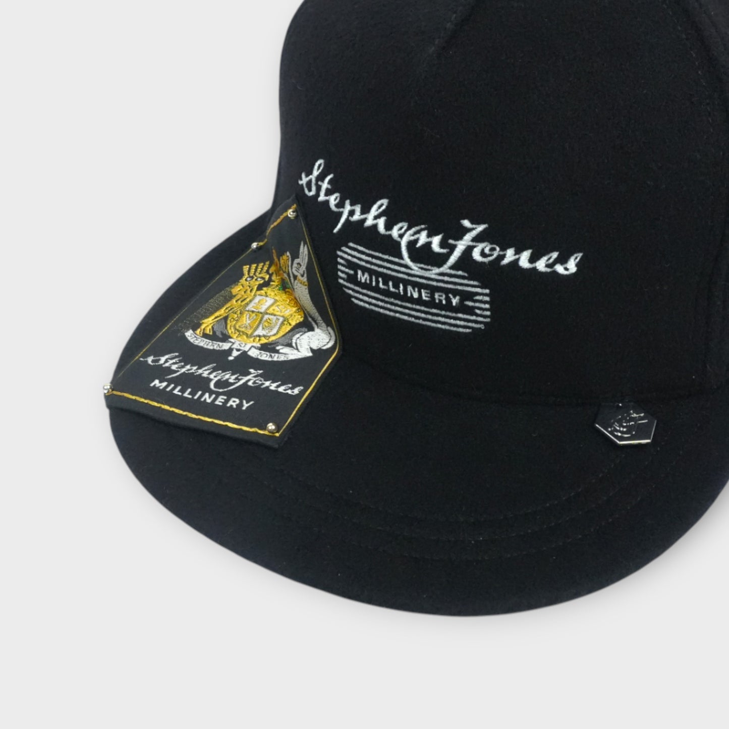Stephen Jones Nonsense - cap with jacquard lab