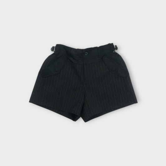 sacai  Stripe Doeskin Shorts
