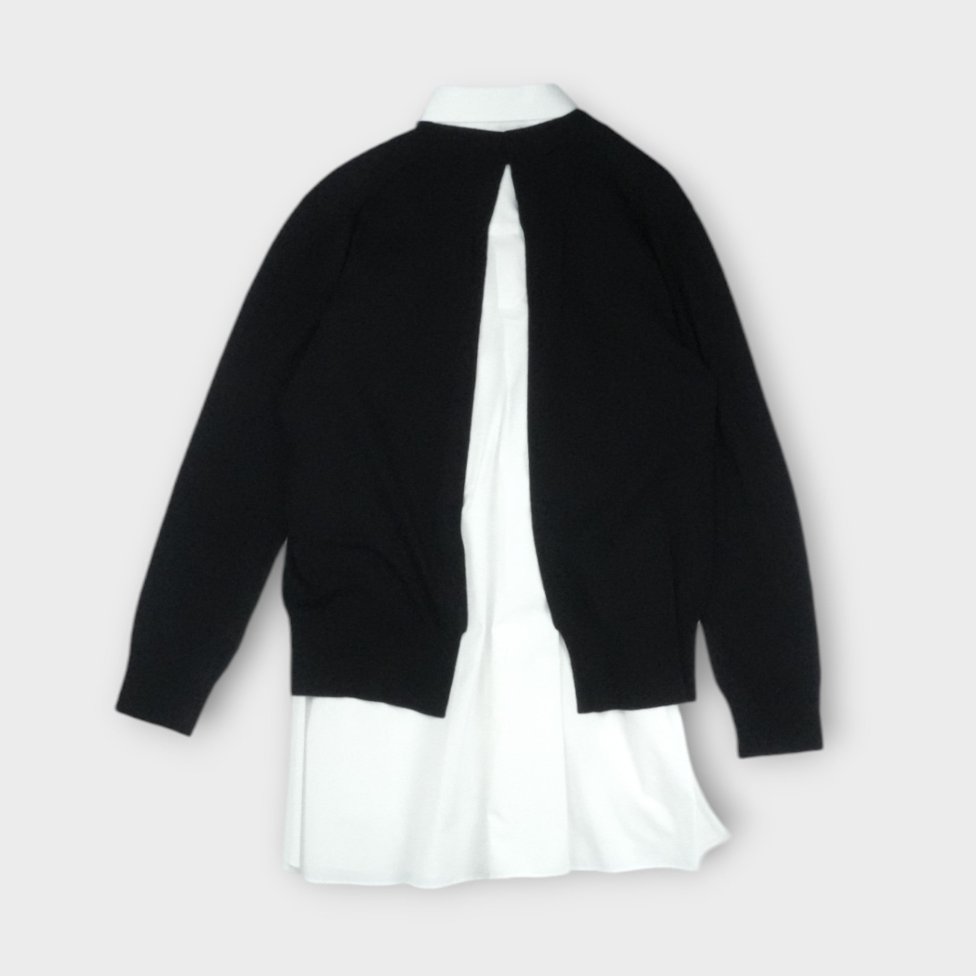 sacai Poplin x Cotton Knit Dress – mou by ACROPOLIS