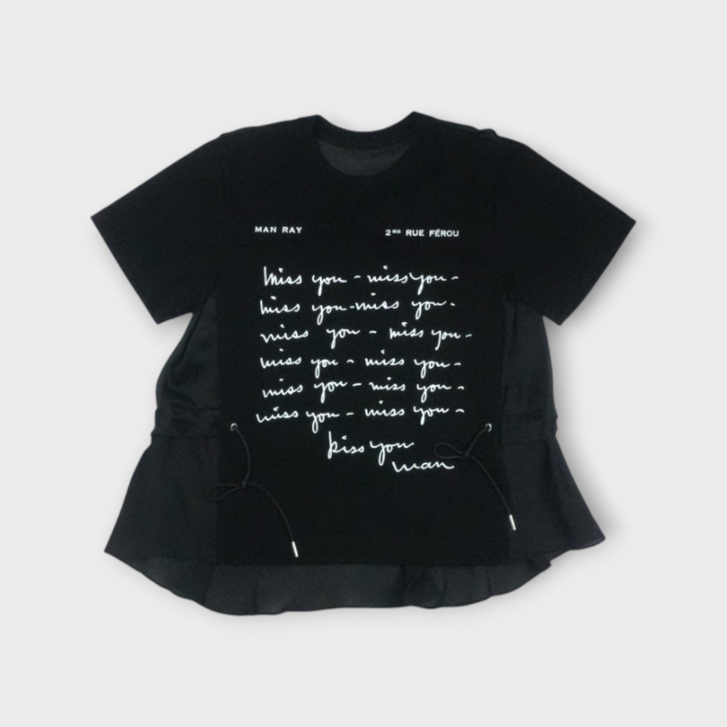 sacai  Cotton Jersey T-Shirt