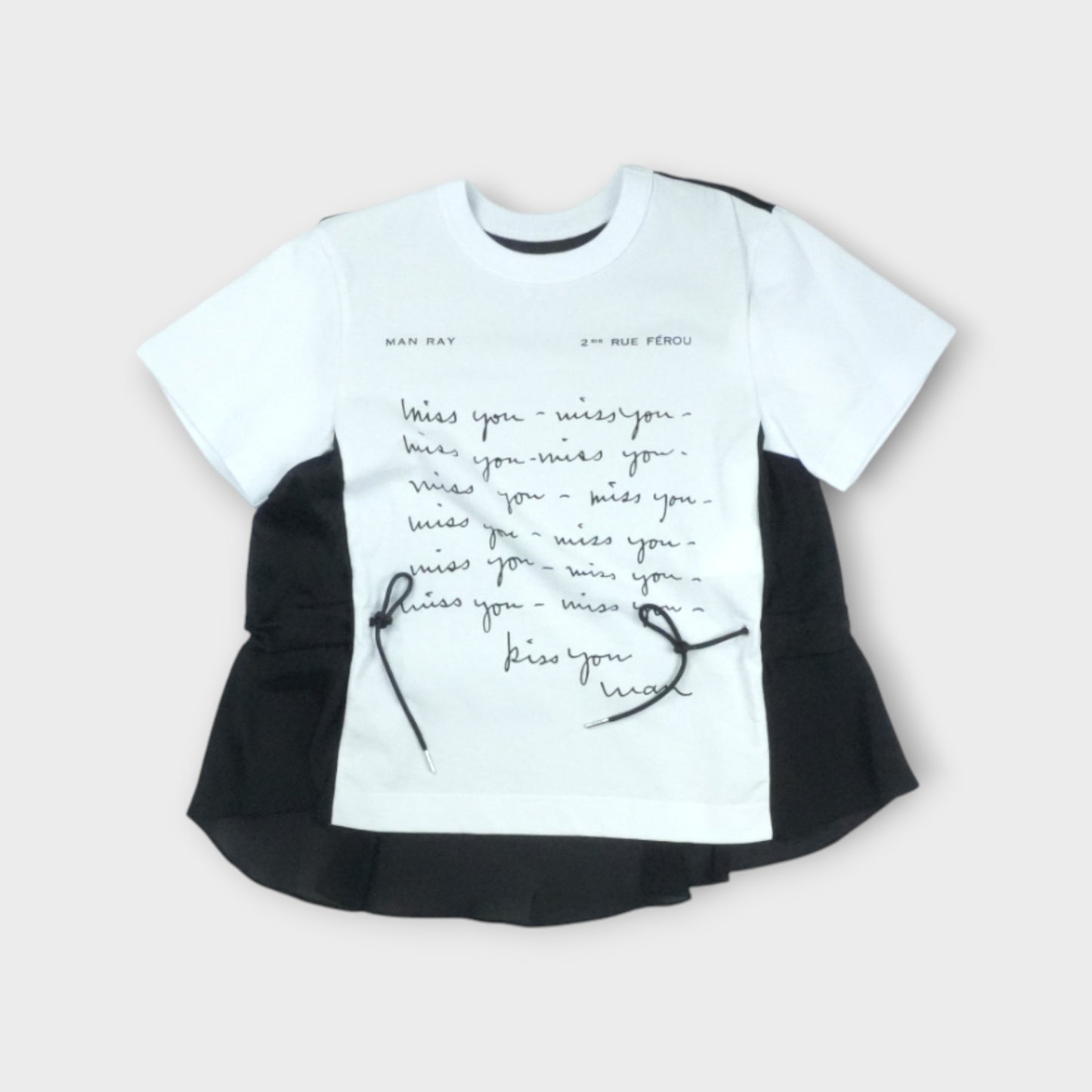 sacai  Cotton Jersey T-Shirt