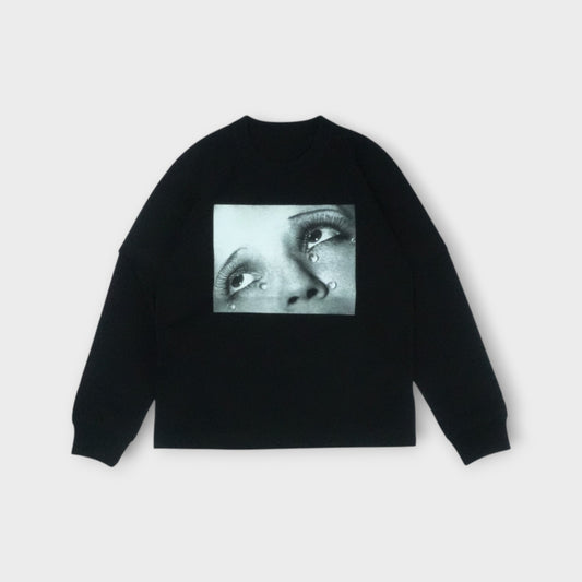 sacai  Print L/S T-Shirt