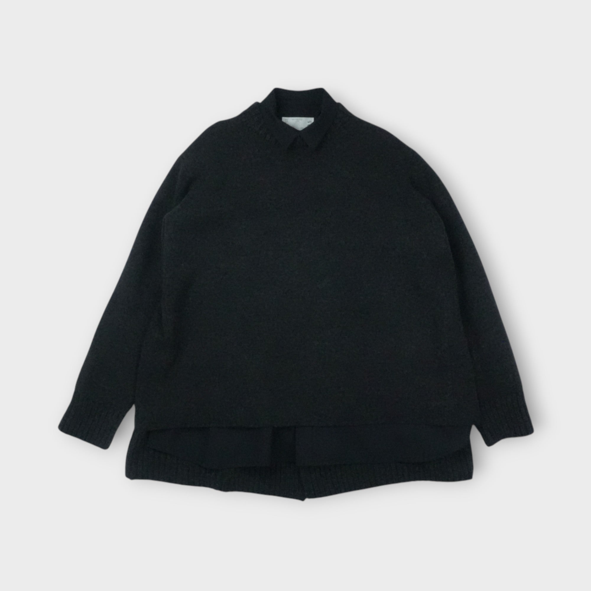 sacai Suiting x Wool Knit Dress – mou by ACROPOLIS