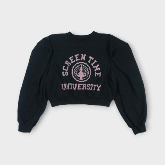 ANREALAGE BOX CREW NECK SWEAT