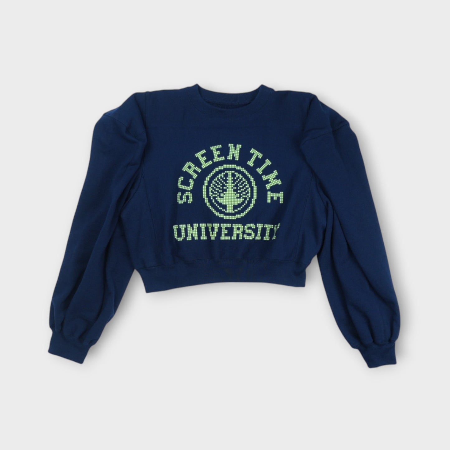 ANREALAGE BOX CREW NECK SWEAT