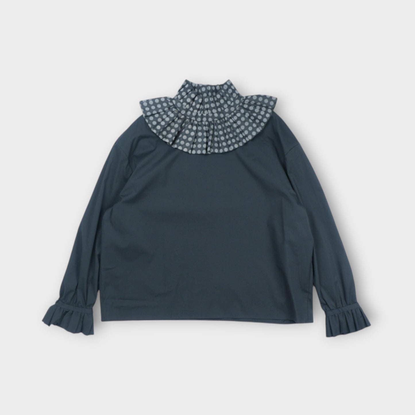 ANREALAGE RUFFLE COLLAR BLOUSE