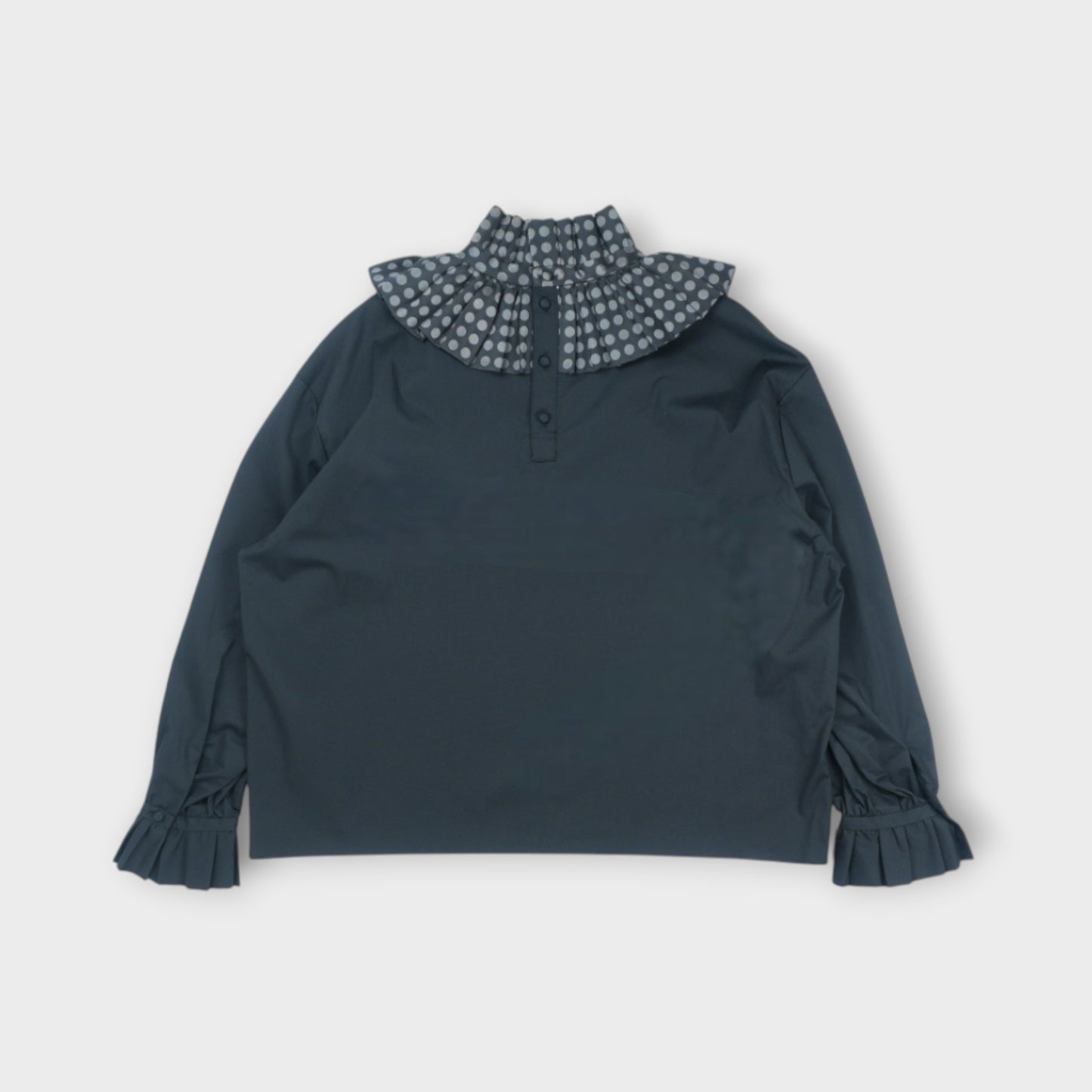 ANREALAGE RUFFLE COLLAR BLOUSE