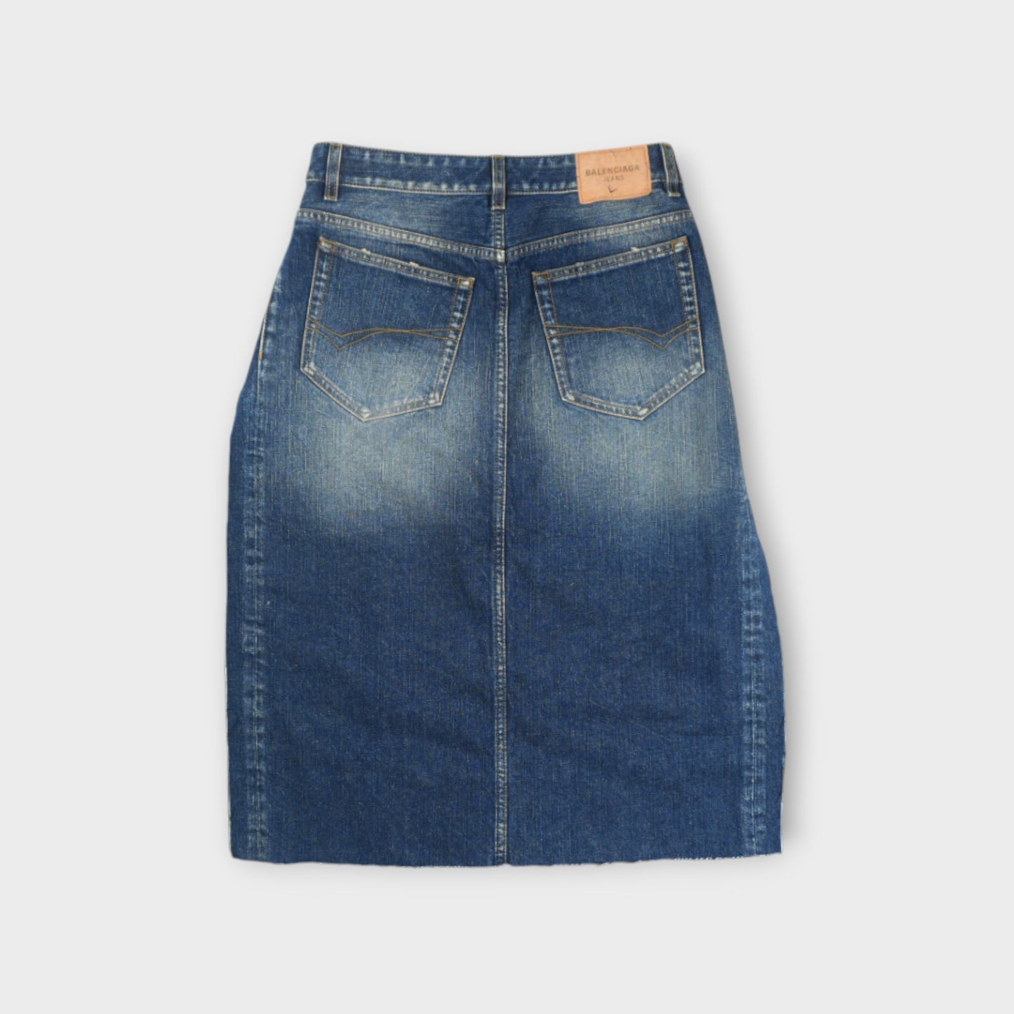 BALENCIAGA Hybrid Pleated Skirt