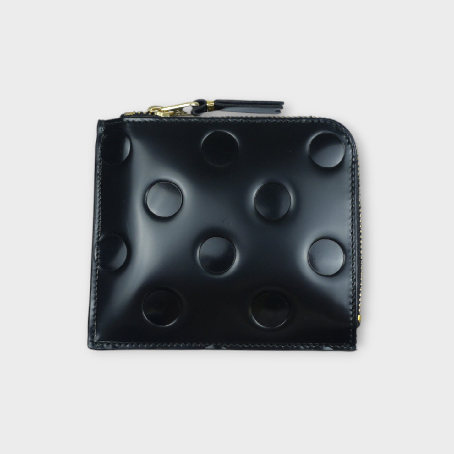 Wallet COMME des GARCONS DOTS EMBOSSED LEATHER LINE