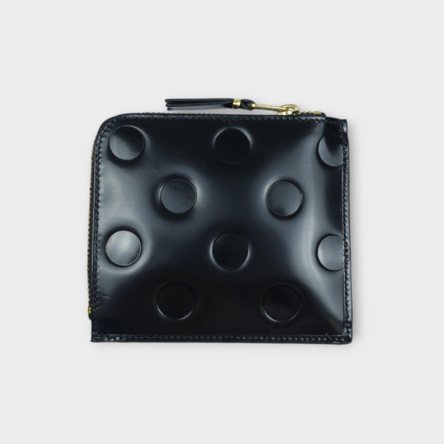 Wallet COMME des GARCONS DOTS EMBOSSED LEATHER LINE