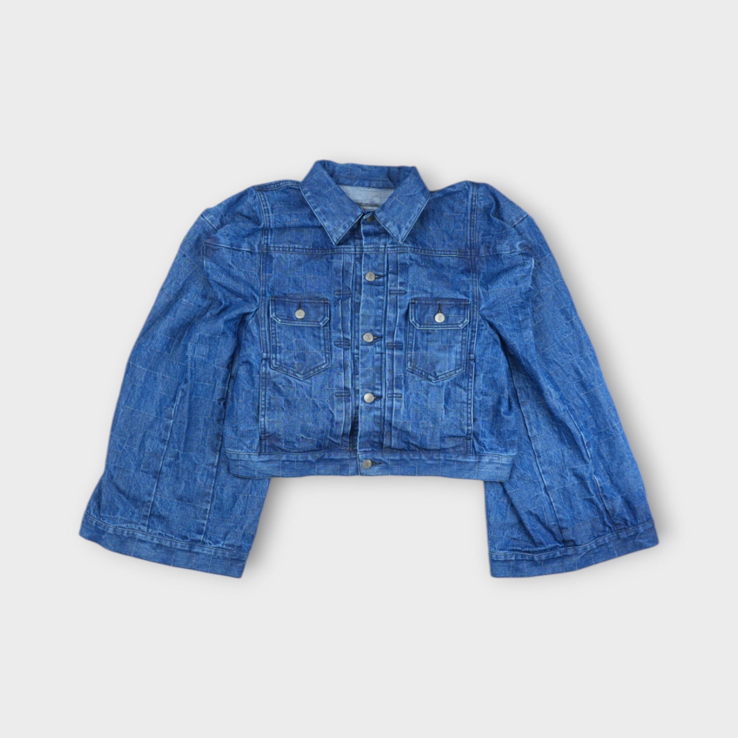 ANREALAGE BOX DENIM JACKET