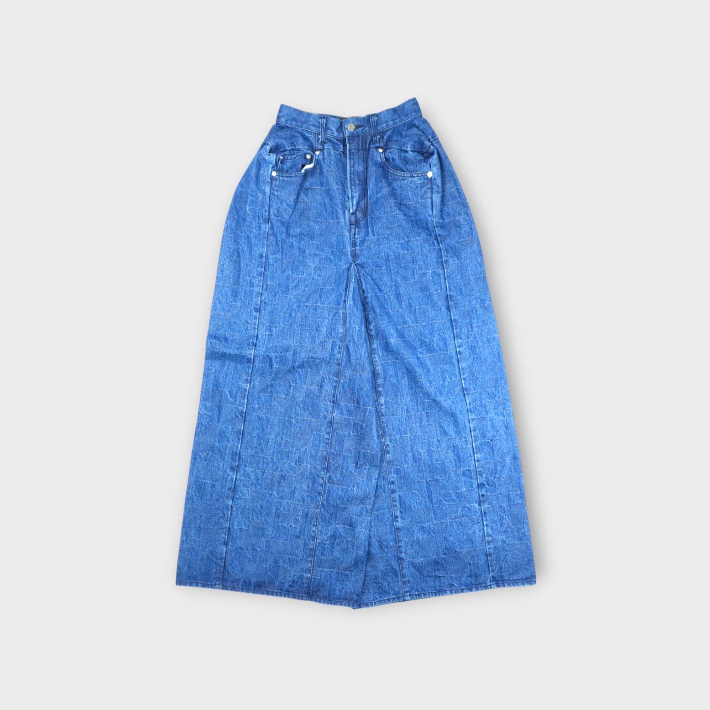 ANREALAGE BOX DENIM PANTS